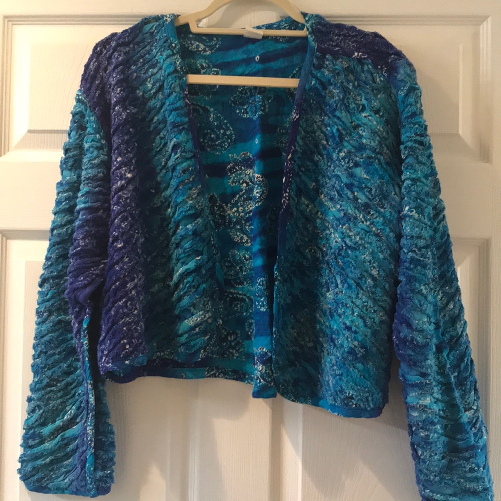 Gorgeous Chico’s cropped jacket
